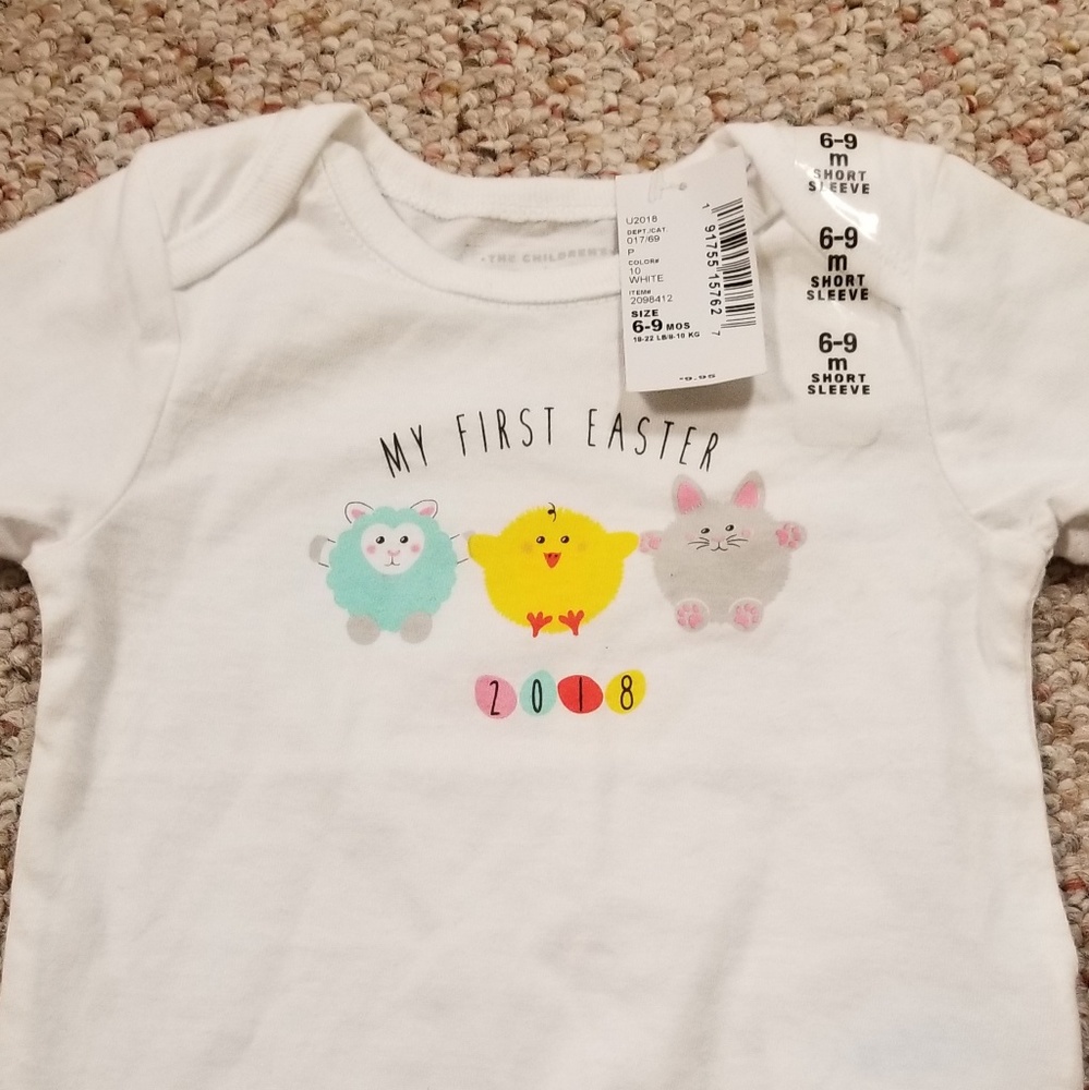 My first Easter onesie